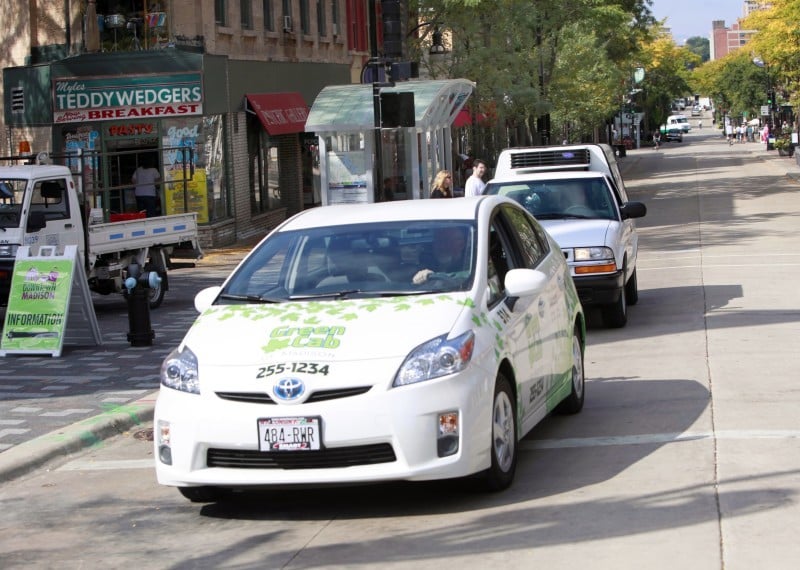 Green Cab Madison >> Green Cab Fleet Rolls Onto Madison Streets Madison Wisconsin Green Cab Madison >> Green Cab Fleet Rolls Onto Madison Streets Madison Wisconsin