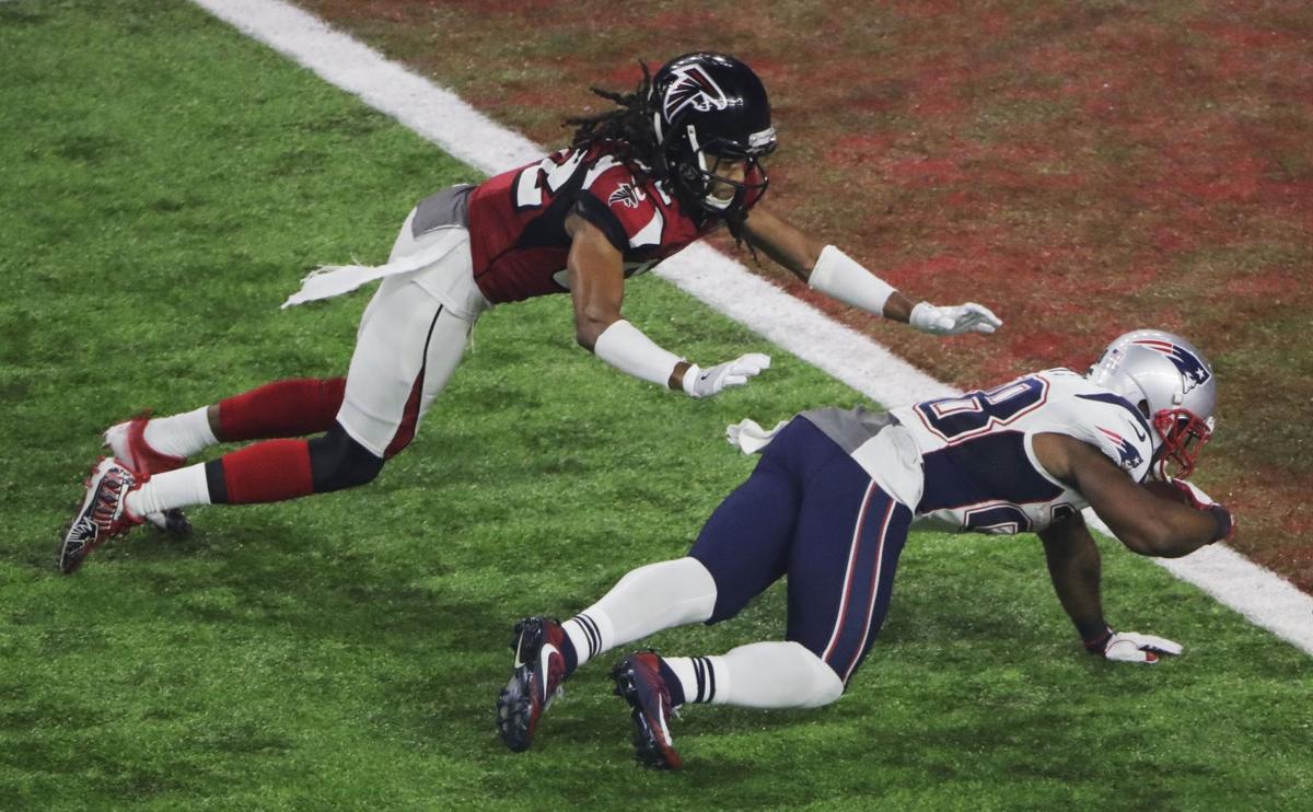 Patriots Falcons Super Bowl Football