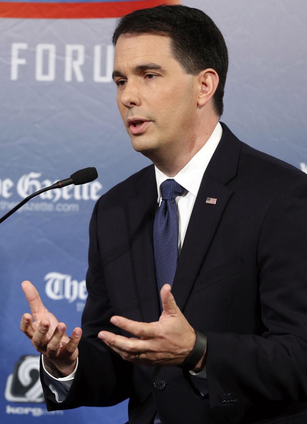 Scott Walker Blasts Obama Clean Power Plan Won T Say If Climate Change Tied To Human Activity Local Government Madison Com