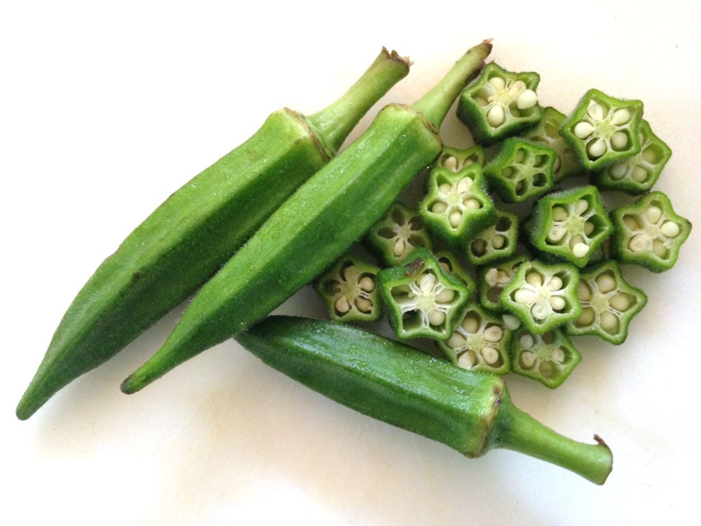 In season Okra