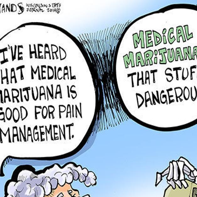 Hands On Wisconsin Medical Marijuana Is Safer Than Legal Alternatives Opinion Cartoon Madison Com