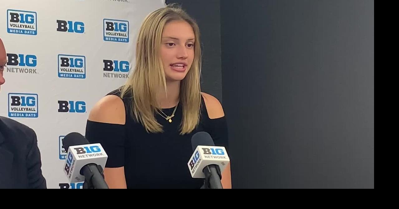 Wisconsin volleyball star Anna Smrek on how her breakout performance in