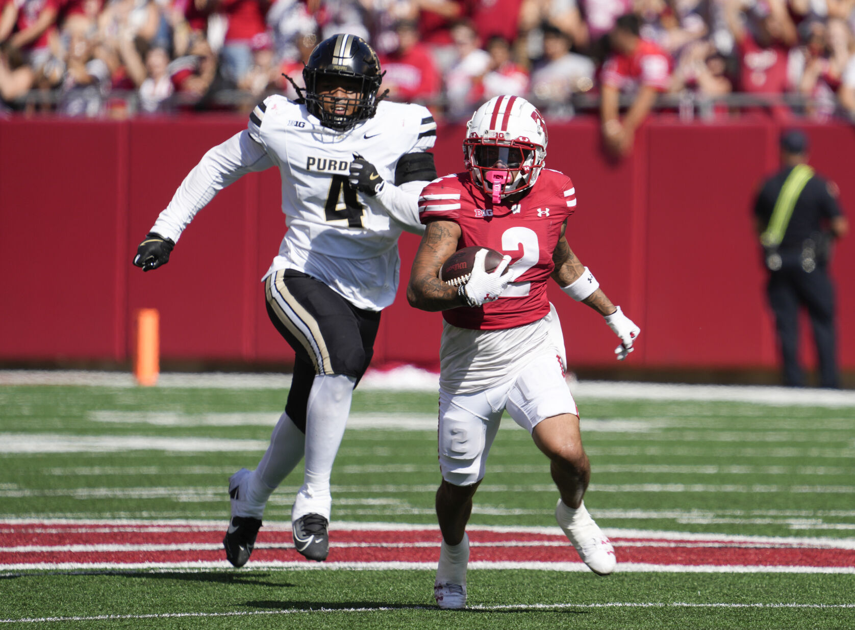 Wisconsin Football Score Vs. Purdue: Trech Kekahuna Stars