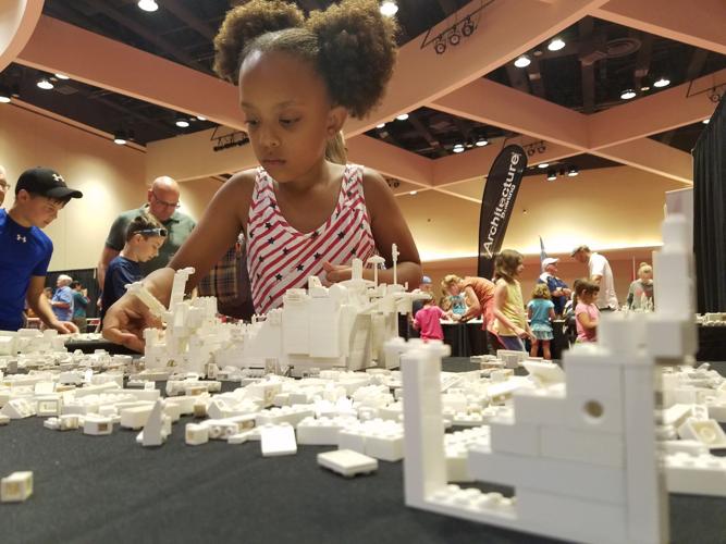 Plastic bricks at Lego fan convention offer endless possibilities