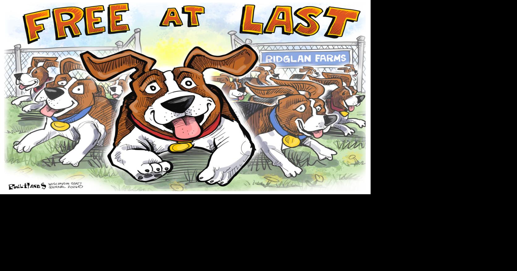 Get caught up with the latest cartoons from Phil Hands