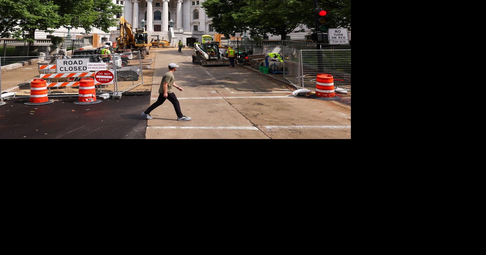 What’s with all the construction around the Capitol?