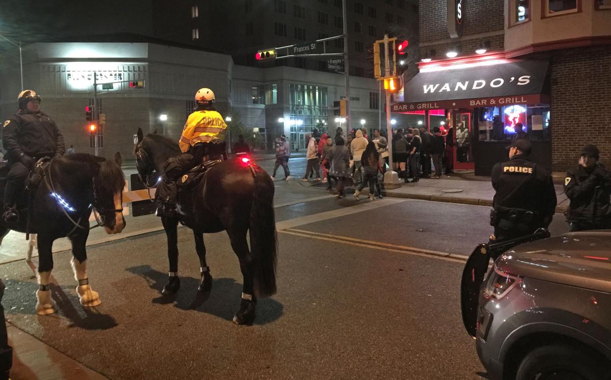 Madison police on patrol University Avenue
