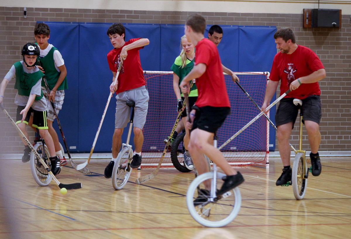 Photos Amazing feats on one wheel abound at unicycling championships