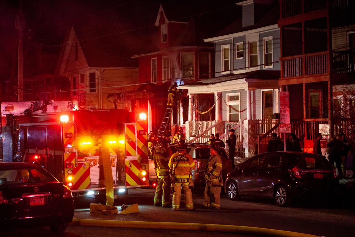 Fire on Franklin Street