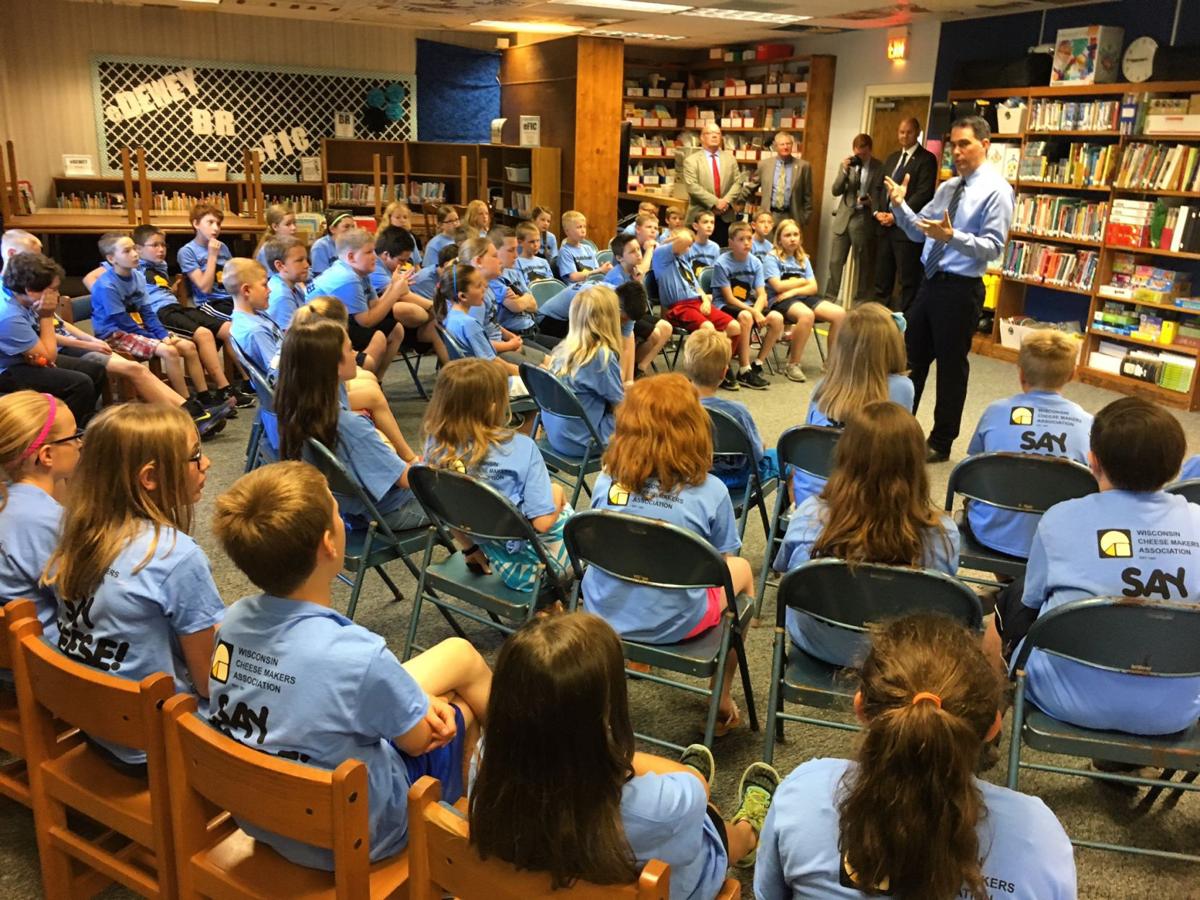 Scott Walker and fourth graders