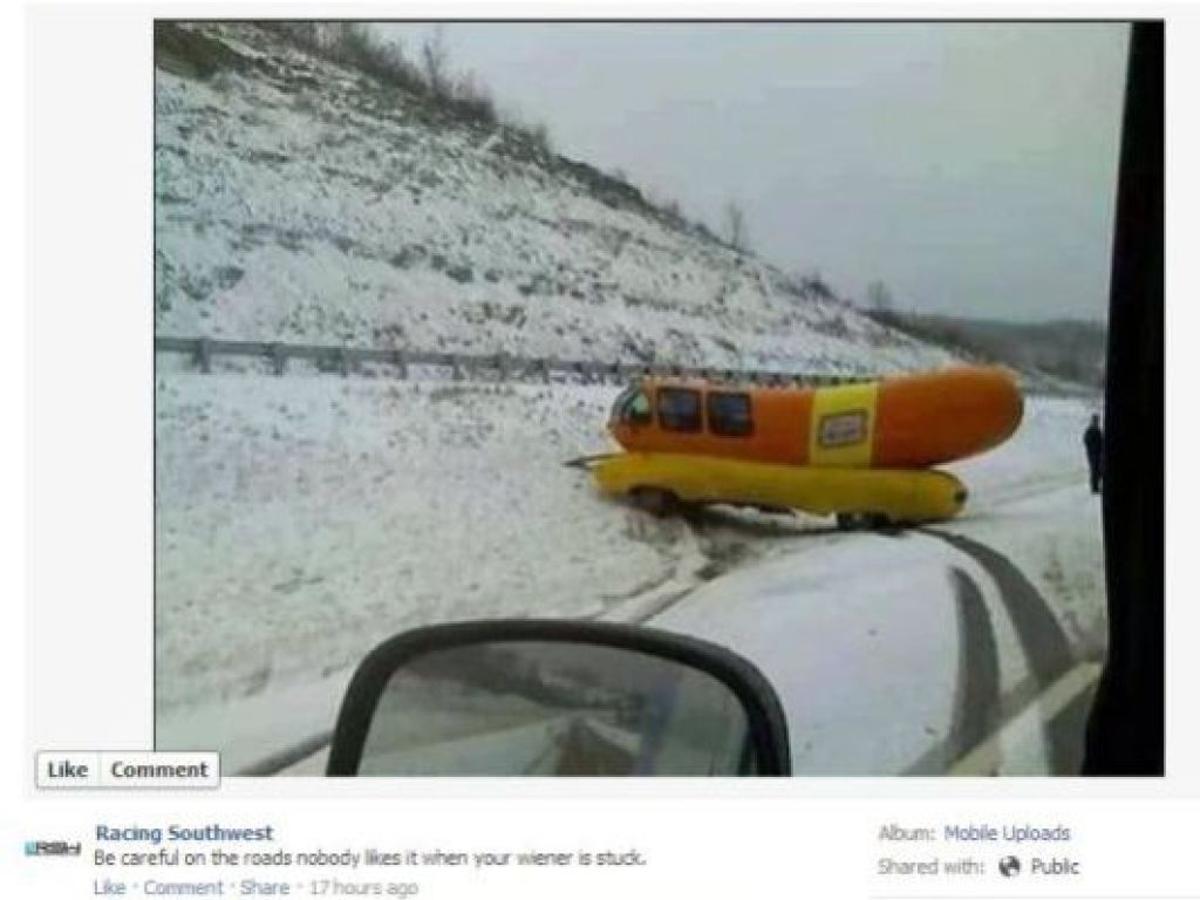 Wienermobile Crash Photo Going Viral Is From 2008 Local News Madison Com
