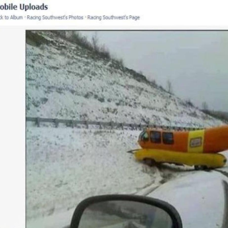 picture Wienermobile Crash wienermobile crash photo going viral is
