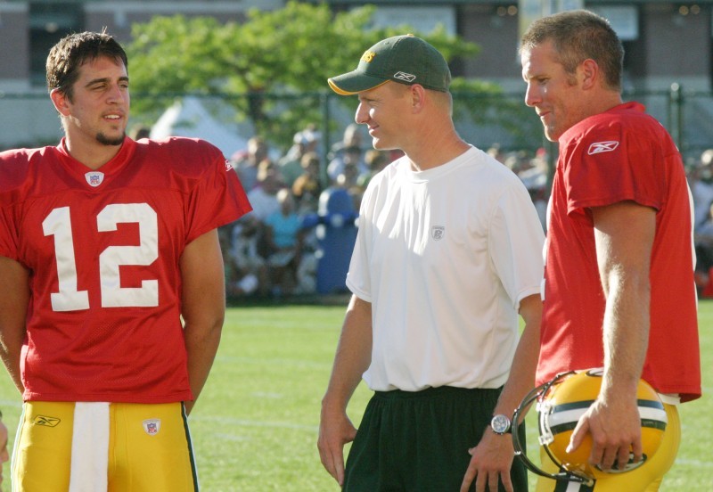 How Brett Favre helped shape Darrell Bevell's strategy to coaching the  Lions out of their funk 