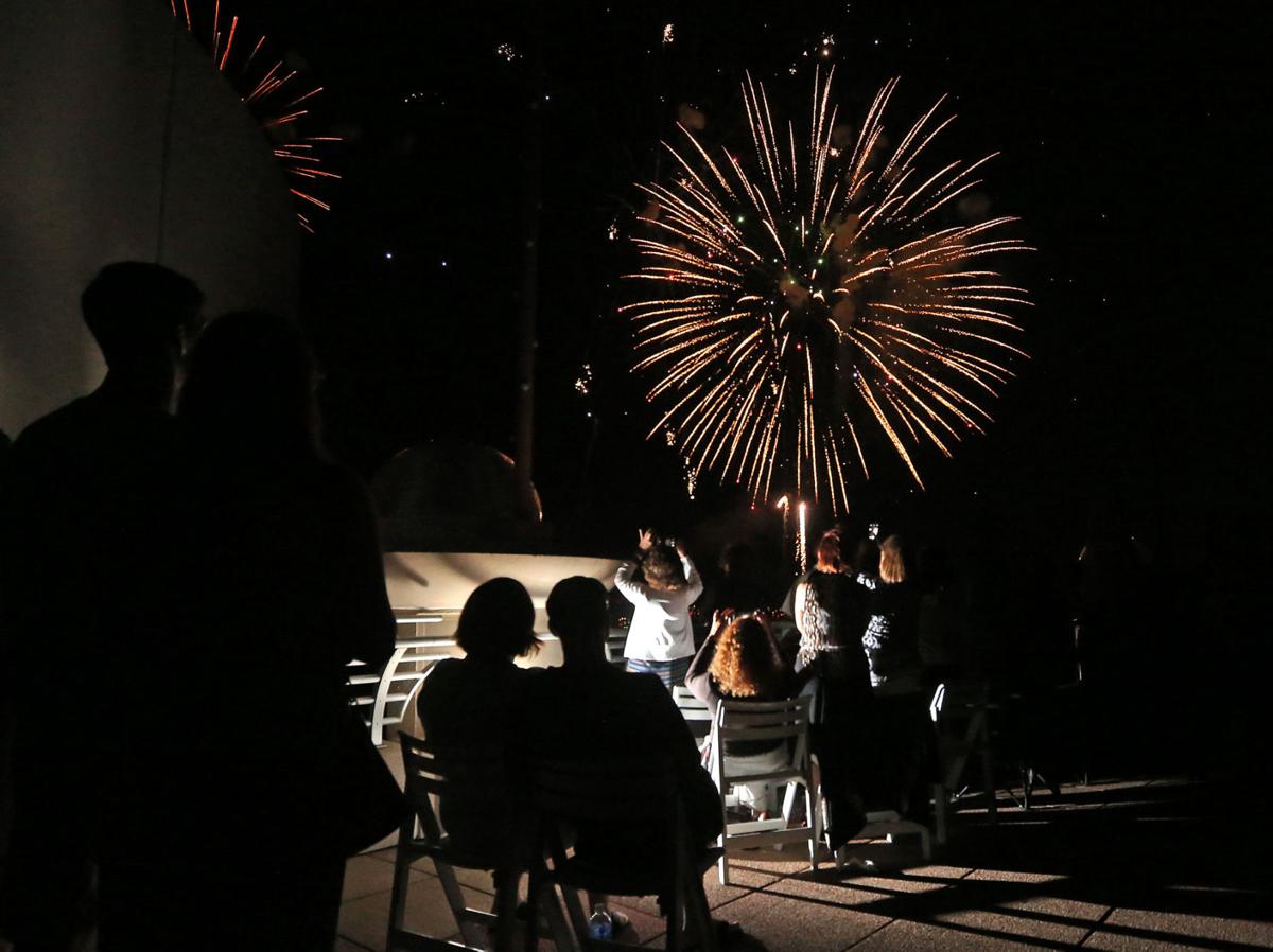 Crowds flock to see spectacular new fireworks display, Human Cannonball