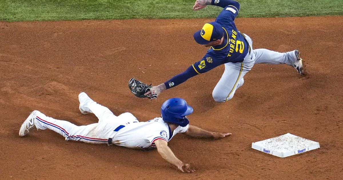 Standout stats in Texas Rangers sweep of Milwaukee Brewers