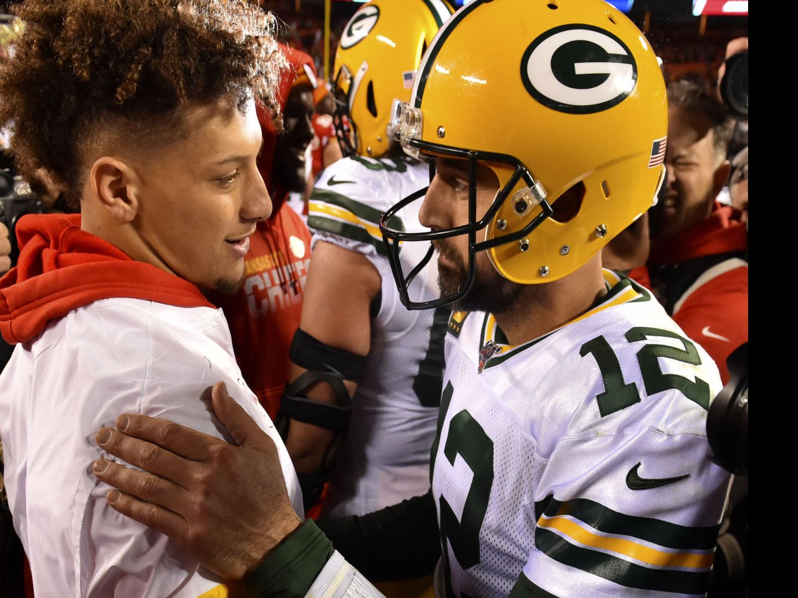 Like A Good Neighbor Nfl Sets Up Patrick Mahomes Aaron Rodgers Matchup With Addition Of 17th Game In 2021 Pro Football Madison Com