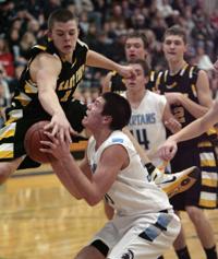 Nate Dodge Jake Thomas Mcfarland Vs East Troy Boys Basketball Madison Com