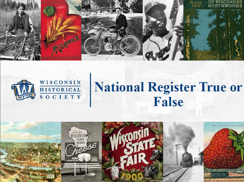 National Register Nomination Presentation