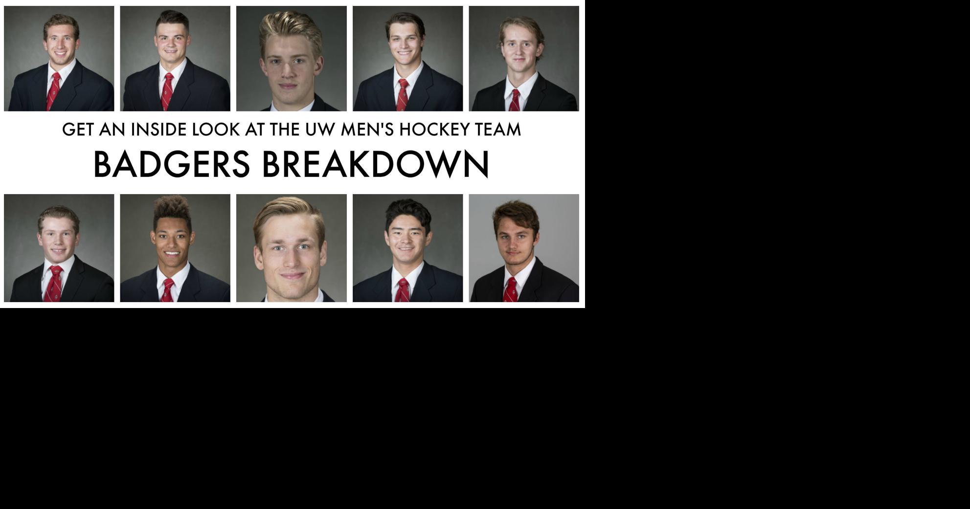 Explore the Wisconsin Badgers men's hockey roster by position