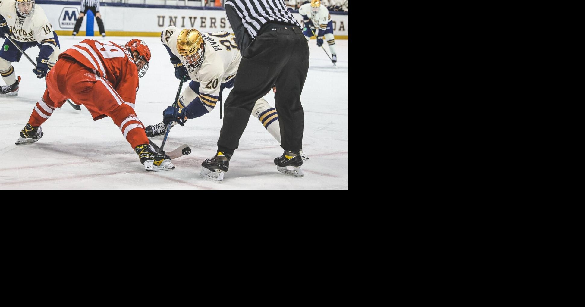 Notre Dame hockey splits with Alaska Fairbanks in New Year's matchup