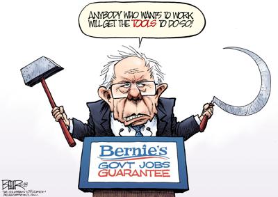 Bernie Sanders provides the tools people need for work in Bernie Sanders provides the tools people need for work in