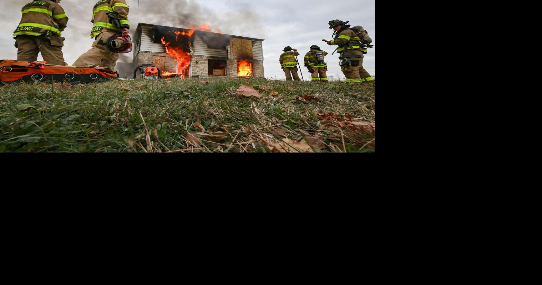 Madison firefighters torch home to gain real-world training
