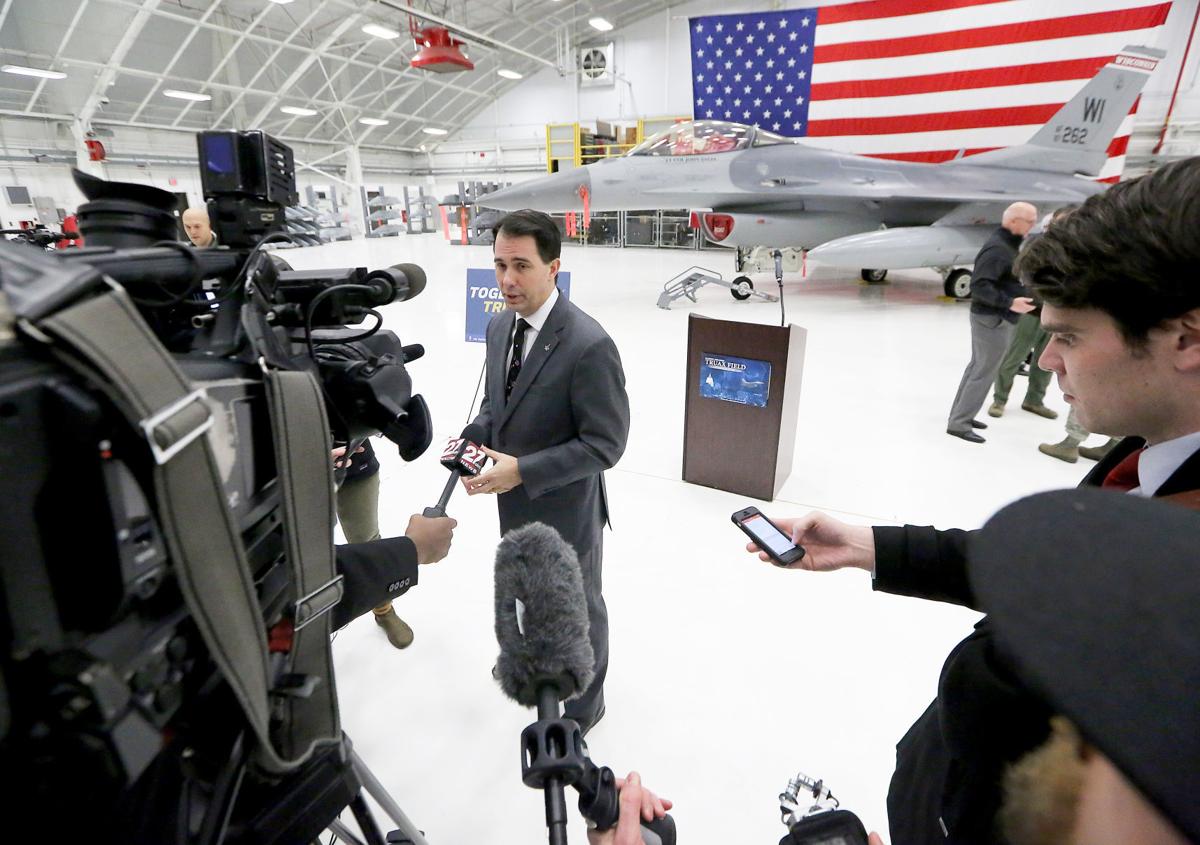 Scott Walker's flights