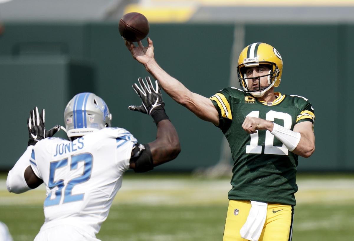 Aaron Rodgers - Packers vs. Lions