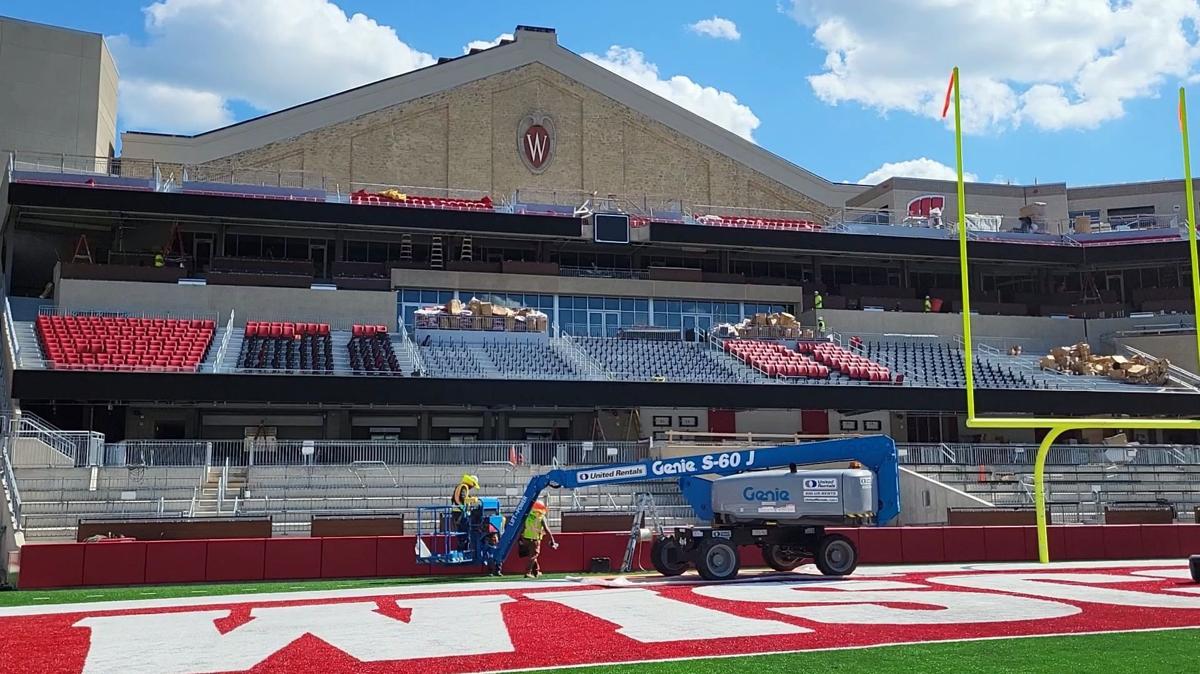 Check out the drawings of new Camp Randall club seats as Badgers