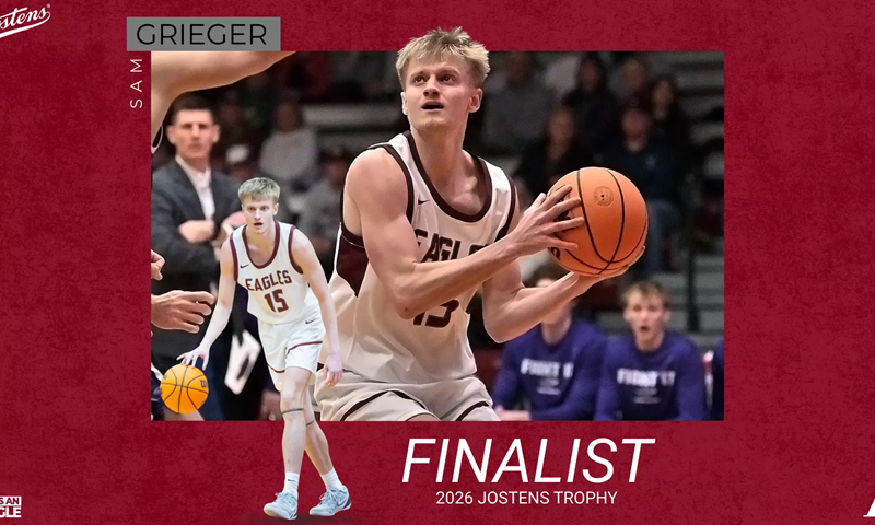 UW-La Crosse's Grieger Named Finalist for Jostens Award