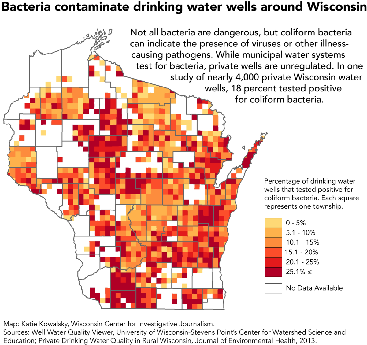 Human Waste Pollutes Some Wisconsin Drinking Water Science Environment Madison Com