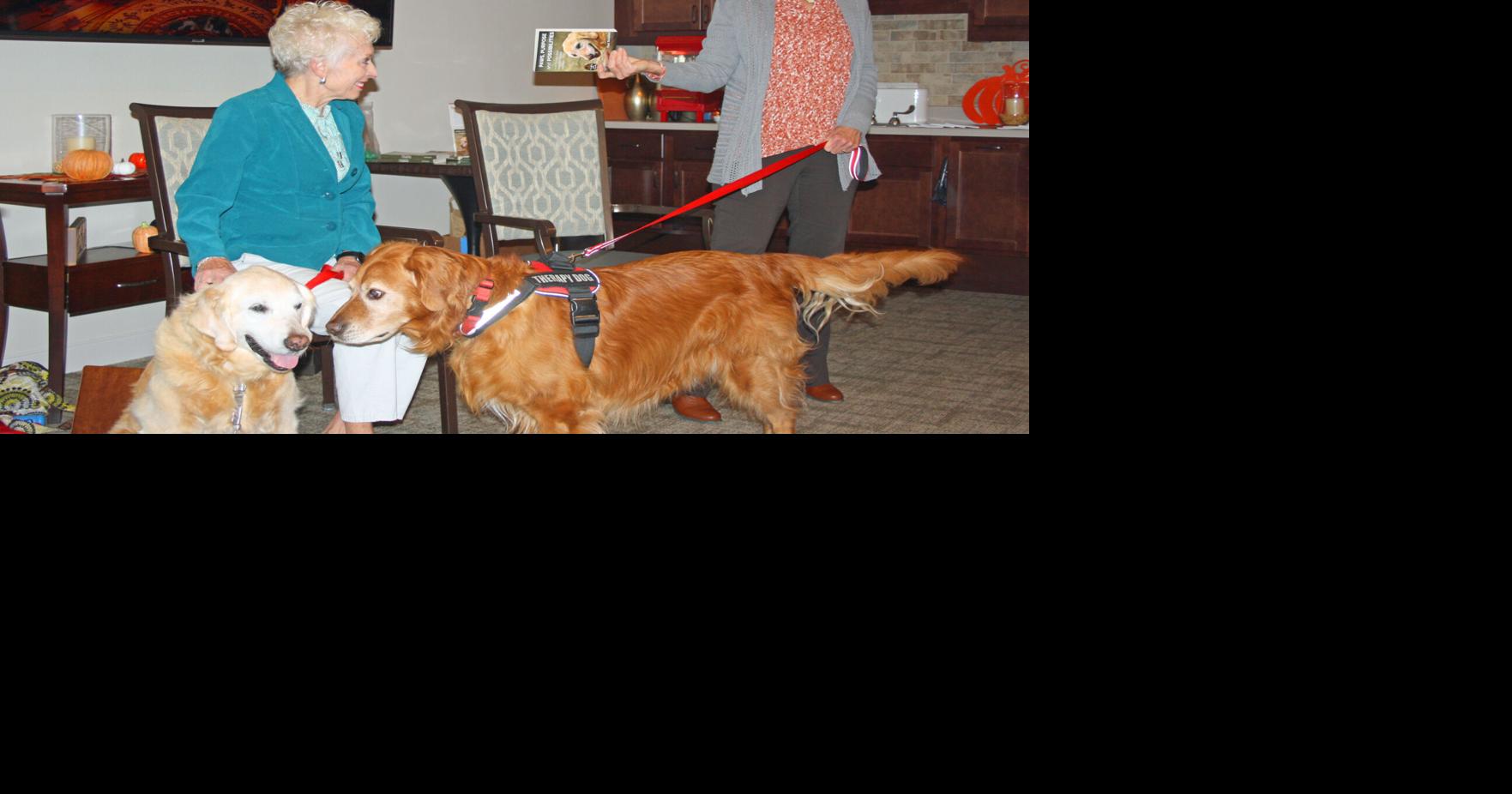 Therapy dogs provide companionship for Riverwood residents