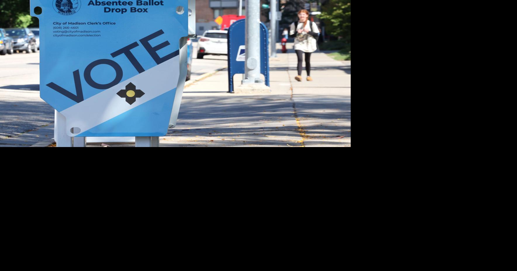 Don't want to mail your absentee ballot? Here's where you can drop it off in Madison