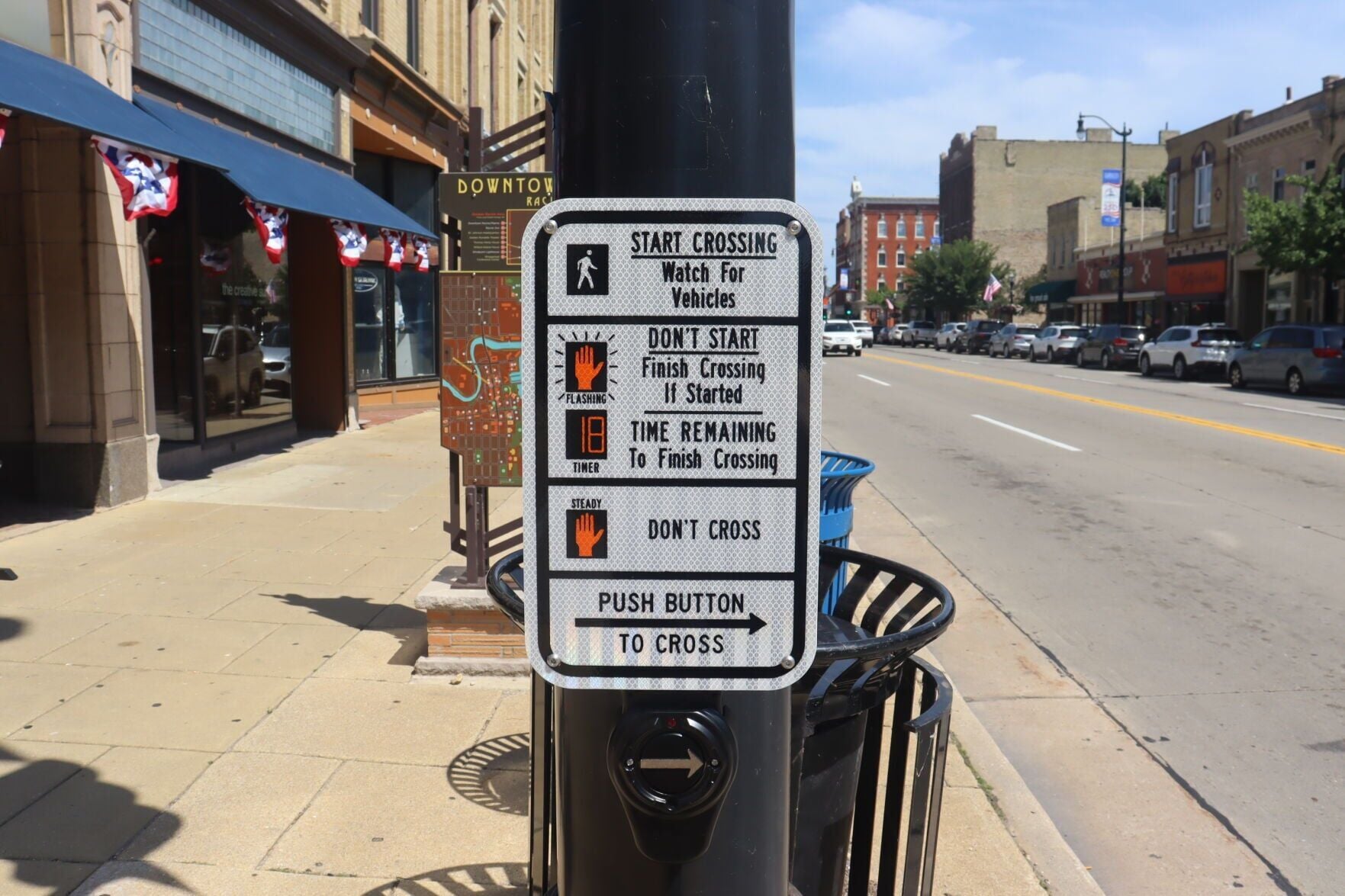 Traffic calming measures implemented in Downtown Racine