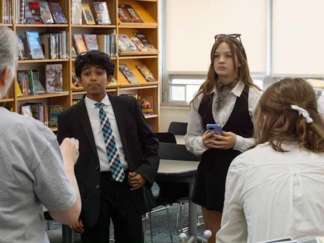 Spring Harbor Middle School Students Take the Lead on Epic "Clue Day"