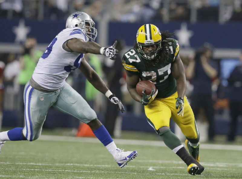 Green Bay Packers' Eddie Lacy can lead NFL in rushing, says RB