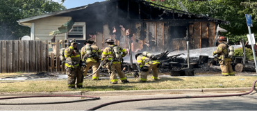 Four displaced in Badger Lane fire - Vimarsana News
