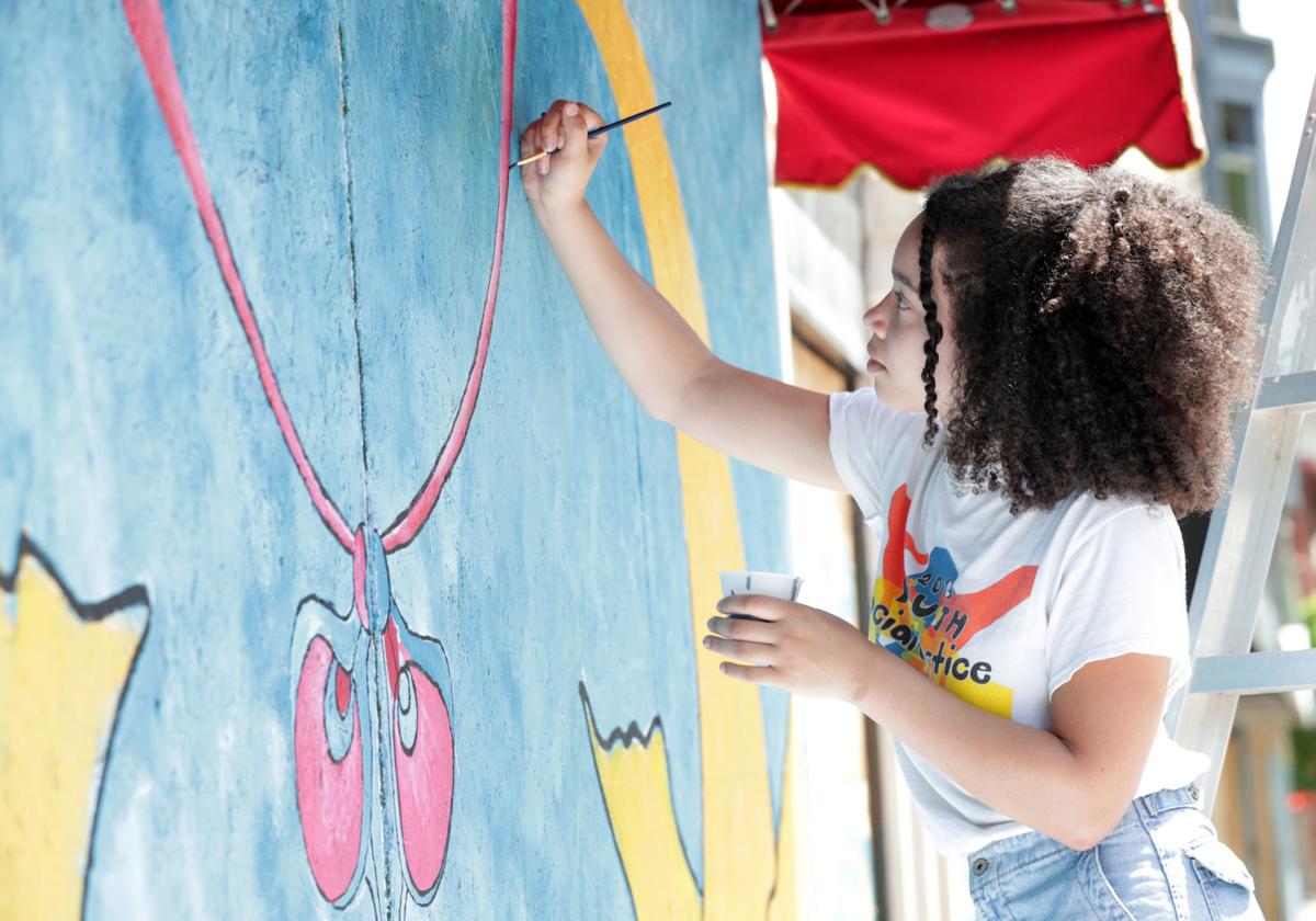 Art Brings Messages Of Solidarity Protest And Large Swaths Of