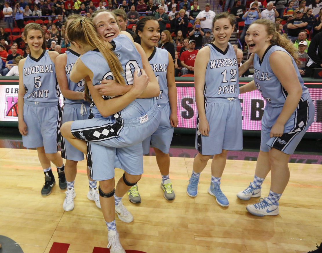 WIAA state girls basketball With a dominating finish, Mineral Point