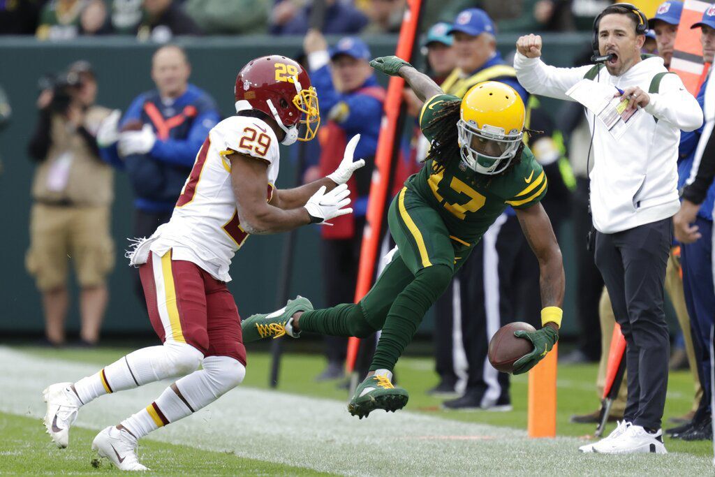 Packers decimated at wide receiver as Allen Lazard joins Davante Adams on  COVID list - The Boston Globe