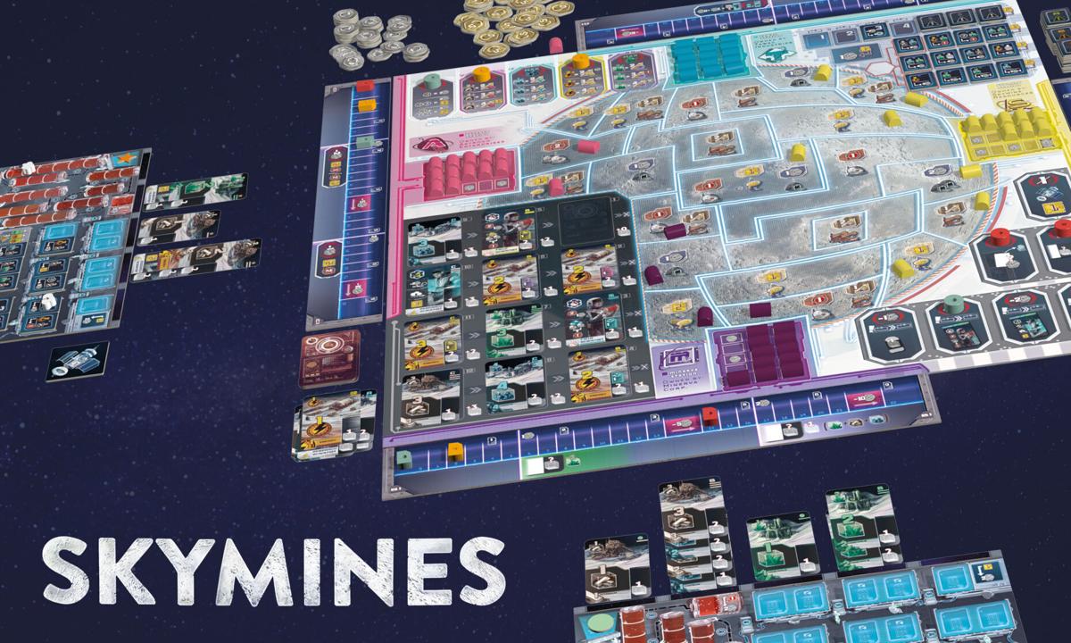 Board Game Spotlight - Ore: The Mining Game is LIVE on Kickstarter! Check  out this engine building worker placement game! Do you have what it takes  to run the most successful mining