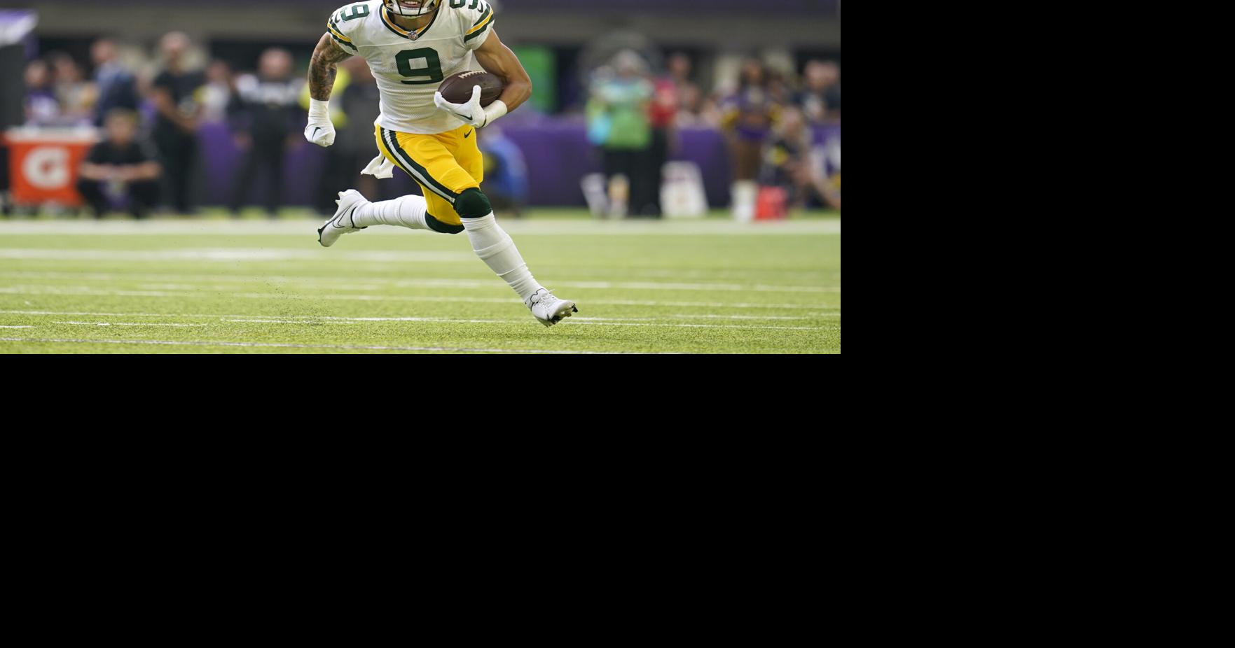 Packers' Christian Watson says he is 'still on the rise' after