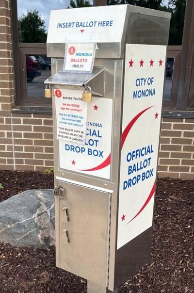 Monona Ballot Drop Box