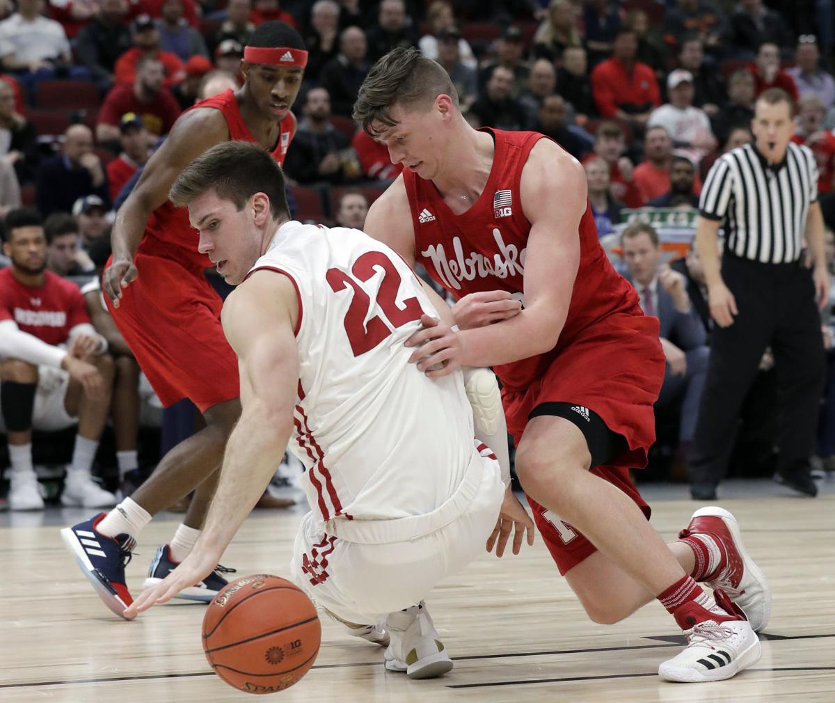 B10 Nebraska Wiscnsin Basketball