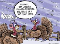 Hands on Wisconsin: Frozen Turkey