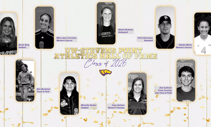 UW-Stevens Point Athletics Names 2026 Hall of Fame Class