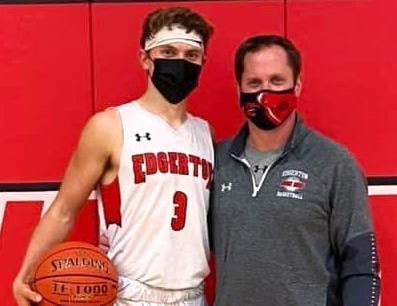 Prep sports photo: Edgerton's first family of basketball, Clayton and Chris Jenny