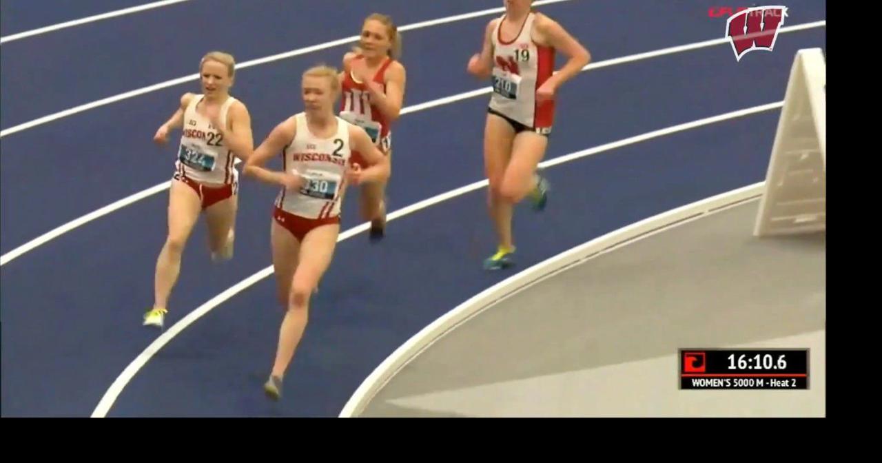 Video Wisconsin's Alicia Monson wins 5,000meter title at Big Ten indoor track and field