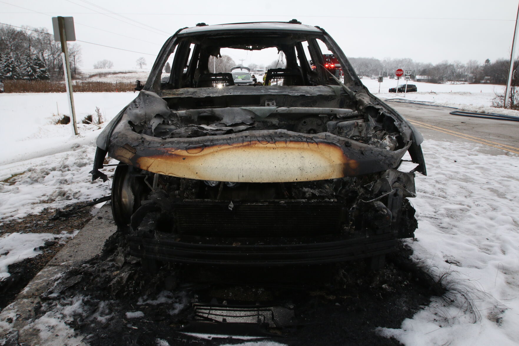 Wisconsin woman died inside burning SUV that started going crazy; doors wouldnt unlock