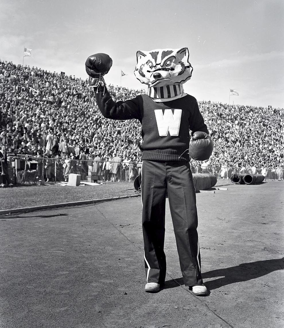 Throwback photos The evolution of Wisconsin's Bucky Badger over the years